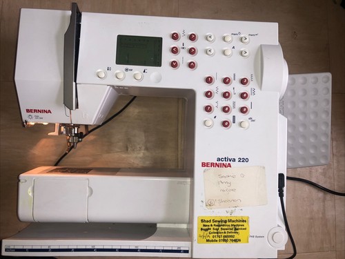 Bernina activa 220 electronic - bernina,